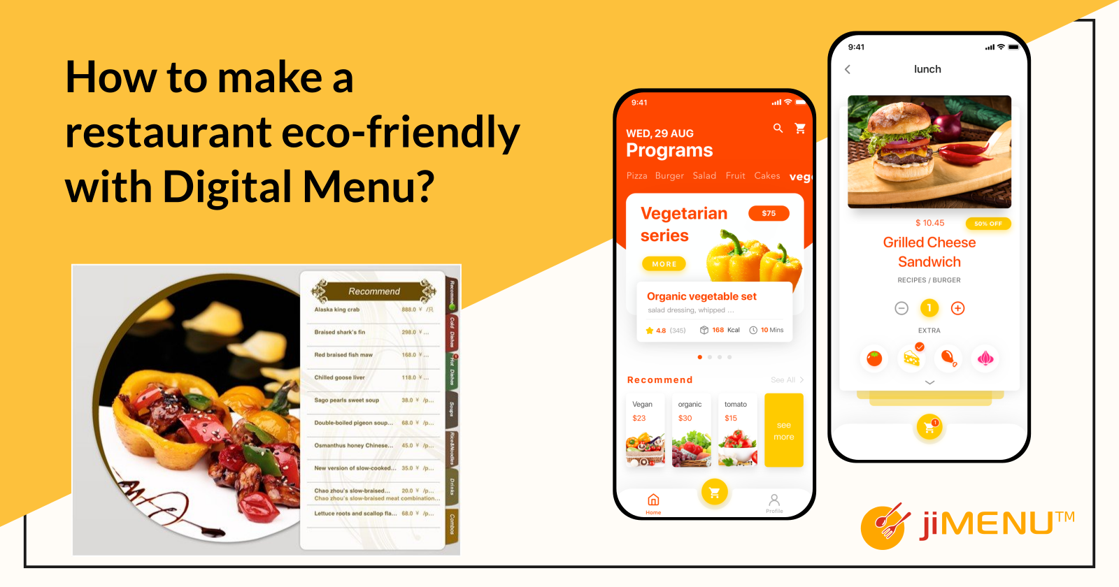 How To Make A Restaurant Eco-friendly With Digital Menu?