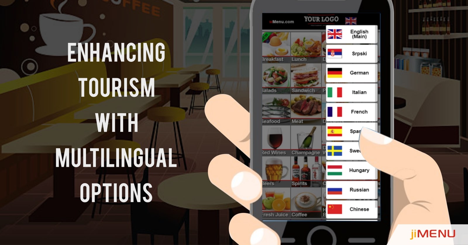 How Digital Menu Overcomes the Multi-Language Issues In Tourism