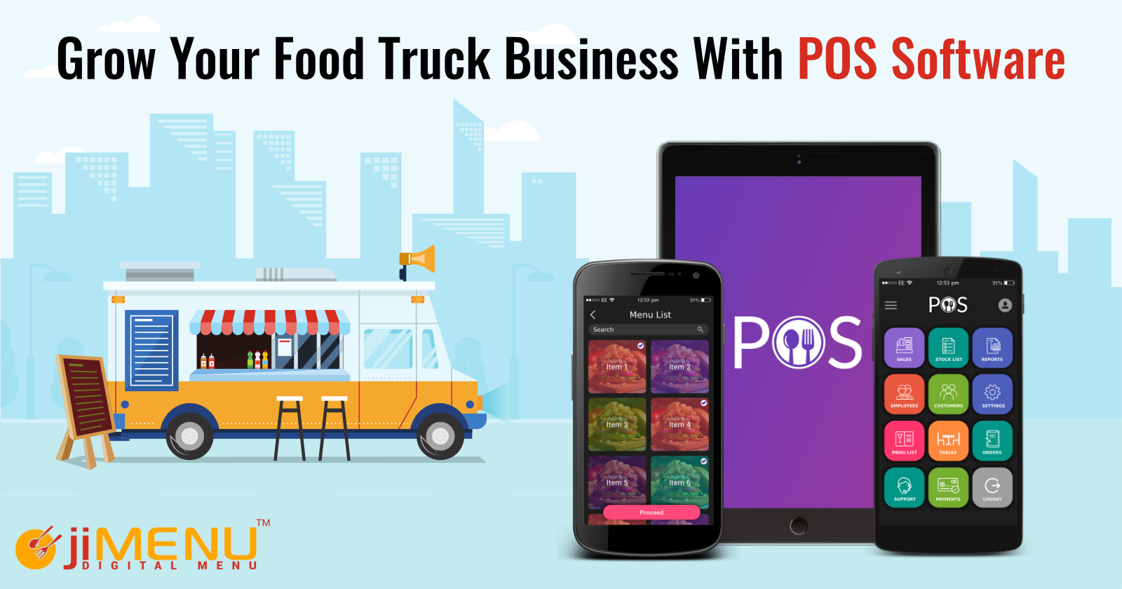 Grow Your Food Truck Business With POS Software