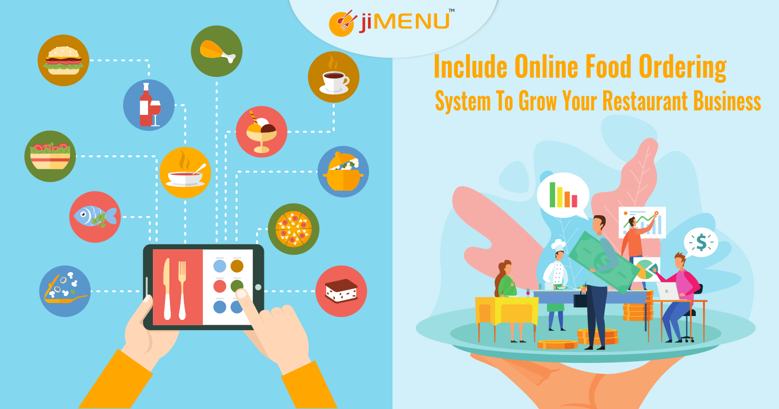 ​​​​​​​Include Online Food Ordering System To Grow Your Restaurant Business