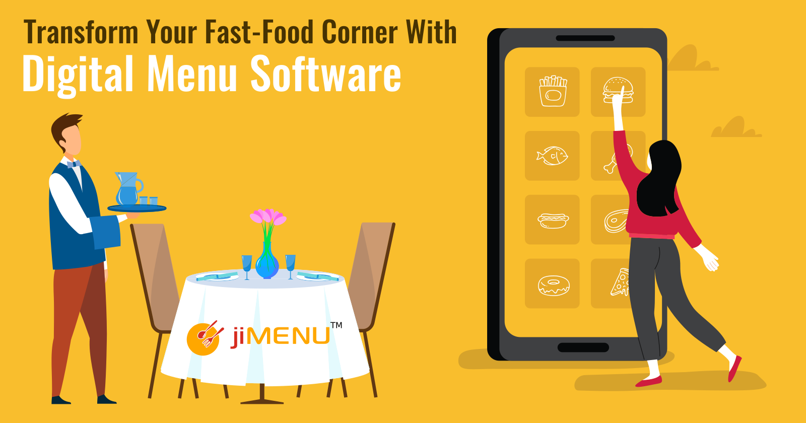 Transform Your Fast-Food Corner With Digital Menu Software