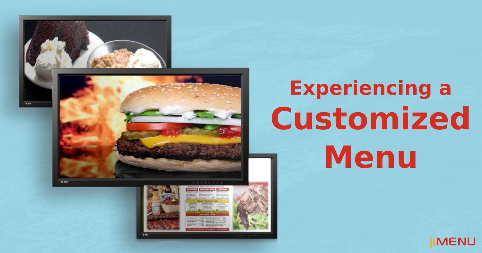 Acquiring the Customized Digital Menu in the Market!